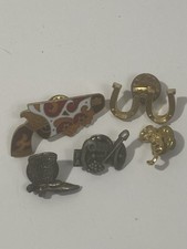 Vintage Cowboy Western Outlaw Lapel Pin Pinback Lot picture