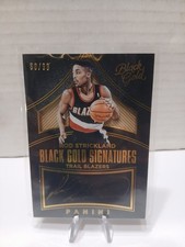 2015-2016 PANINI BLACK GOLD Rod Strickland SIGNATURES No AUTO #BG-RST /99 picture