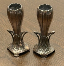 Vintage pair of Benedict Mfg. Co. candleholders picture