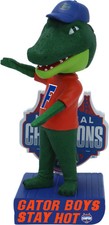 Florida Gators 2025 Men's Basketball Champions Gator Boys Stay Hot Bobblehead picture