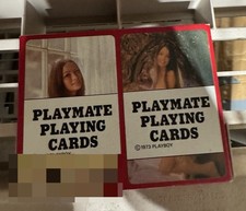 Playboy Playmate Playing Cards 1973 Full Decks With Jokers-Appears Never Used picture