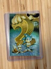 1993 Topps SONIC THE HEDGEHOG Prism Card #2 Holo Foil picture