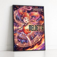 Poster Pokemon - Meloetta Pirouette Forme Ultra-HD Art Print picture