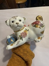 Vintage 1987 hand-painted porcelain 