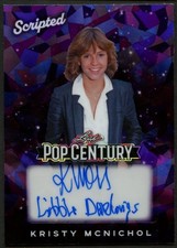 Kristy McNichol signed autograph auto 2026 Leaf Pop Century Scripted Card 5/7 picture