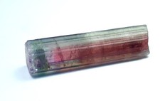 Saturated top Quality bi color Watermelon Tourmaline crystal from afg picture