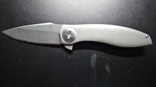 Kizer John Gray S.L.T. Flipper Knife Titanium  (3.5