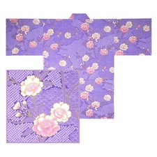 Japanese HAPPI COAT Kimono Robe Women 34
