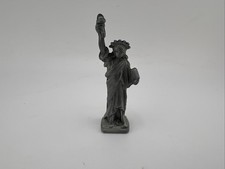 Statue of Liberty Figure Pewter Souvenire The Big Apple New York City 2.5