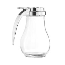 (2 Pack) 6-Ounce Glass Syrup Dispenser, Retro Style Bulb Jar Syrup Dispensers picture