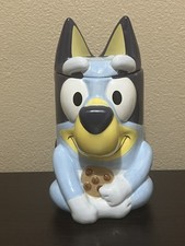 Brand New Bluey Ceramic Cookie Jar Holding Cookie 0.4 Gallon Hobby Lobby  picture