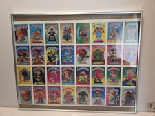 RARE 1985 Garbage Pail Kids Uncut Sticker Sheet Multiple Triple Die Cut Errors picture