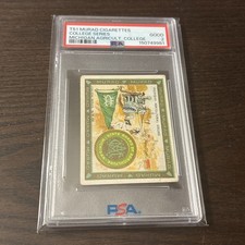 1910 T51 Murad Cigarette College Series FARMING PSA 2 MICHIGAN AGRICULT. COLLEGE picture