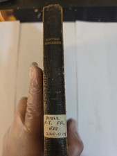 1888 French New Testament  Ancient/Vintage In Good Condition French Bible picture