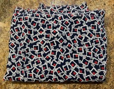 Vintage Large Piece of Rayon Fabric ~ 38
