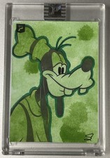 Pristine Authentic Great Green Goof Goofy Sketch Card by Scott Cook 5 Disney picture