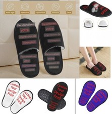 Personalized Slipper Anti-Slip Logo Photo Printed Your Design picture