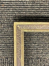 VINTAGE FITs 18”x22” GOLD GILT ART NOUVEAU ARTs & CRAFTs PICTURE FRAME picture