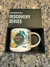 TAMPA BAY Starbucks Discovery Series 14oz Ceramic Mug NEW in BOX picture