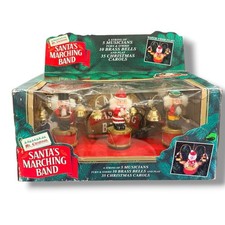 Vintage 1994 Mr Christmas Santa’s Marching Band 35 Songs Tested w/ Box picture