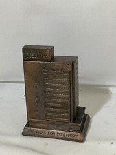 Banthrico First Security Salt Lake City bank no key Die Cast Building picture