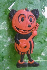 1920's Germany Embossed Halloween Mickey Mouse - 7 1/2