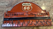 Vintage Phillips 66 Automotive Battery Cable Display Sign picture