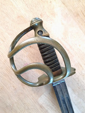 GERMAN SWORD RARE MASSIVE PRUSSIAN KÜRASSIER PALLASCH RUSSIAN FORM TROOPER 1849 picture