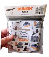 Salem MA x Dunkin' Donuts 2026 Entering Salem Sign Drink Cup Sleeve for Tumblers picture