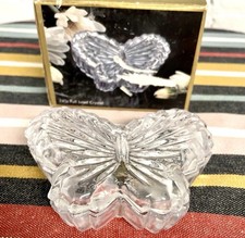 Eternal Crystal Butterfly Trinket Box – 24% Lead Crystal w/ Original Box- New picture