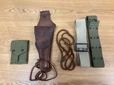 WWI USMC Holster w/ Marine Magazine pouch + extras picture