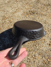 Nice Ugly Hammered #5 Cast Iron Skillet picture