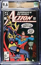 Action Comics 592 DC 1987 CGC 9.6 white pages Savannah Pedigree Big Barda KEY picture