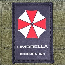 Umbrella Corporation Patch Moral Tactical Resident Evil USA Army Hook & Loop 3x2 picture