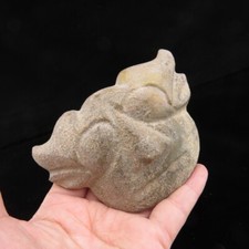 China,old  jade,hongshan culture,collectibles,rare  facebook, statues R(087) picture