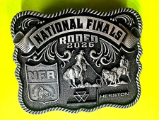 2026 Hesston Wrangler NFR Commemorative Belt Buckle Limited Montana Silversmiths picture