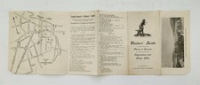c1910s antique OTSEGO LAKE VISITORS GUIDE w COOPERSTOWN ny MAP travel ad picture