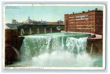 1911 Upper Genesee Falls, Rochester New York NY Posted Phostint Postcard picture