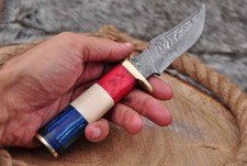Damascus Steel Knife X408 picture