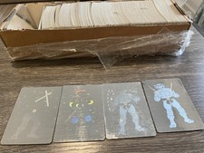 Teenage Mutant Ninja Turtles Vintage Hologram Trading Card Lot - 4 cards total picture