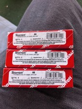 Lot of 3 L. S. Starrett No. 66 Thickness Guages with Original Box picture