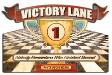 VICTORY LANE WINNER NOBODY REMEMBERS 2ND 24
