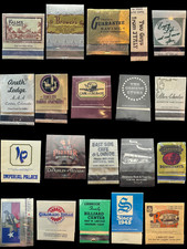 300+ Premium Vintage Matchbook Lot Vegas Dunes Tiki Bahooka Stardust Brown Derby picture