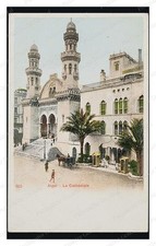 Algiers Algeria Cathedral Standard Postcard COPY RPPC picture