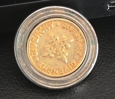 Vintage Givenchy Gold Tone Button picture