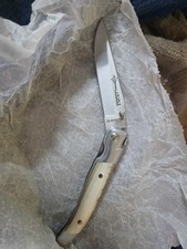 Vintage Laguiole Rossignol Folding Knife Horn Handle G David  440 picture