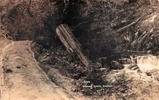 RPPC Mount Ashland Creek Oregon Cascade Waterfall Photo Vtg Postcard 6A picture