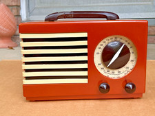 vintage fada 400 catalin tube radio art deco machine age norman bel geddes 1940 picture