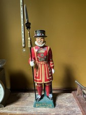 Vintage Beefeater Yeoman Gin Hand painted Bar Display Decanter picture