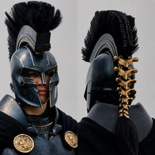 Handmade Agamemnon Inspired Helmet Greek Warrior Armor, The Odyssey Helmet picture